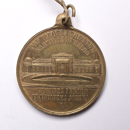 Medal pamiątkowy z Powszechnej Wystawy Krajowej we Lwowie w 1894 r